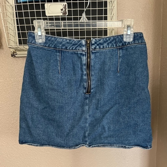 Pacsun Jean Skirt With Zipper In Front - Picture 1 of 7